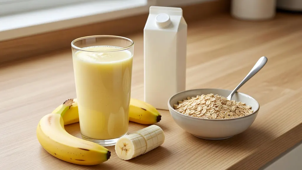 Koktajl Bananowy Weganskie Przepisy