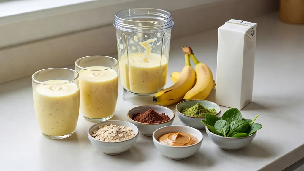 Koktajl Bananowy Weganskie Przepisy