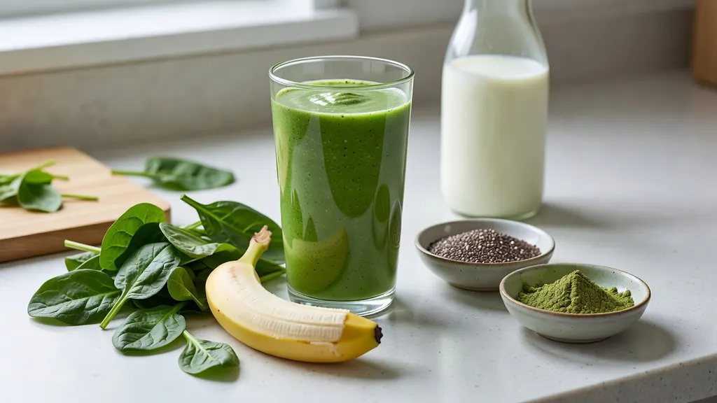 Koktajl Bananowy Weganskie Przepisy