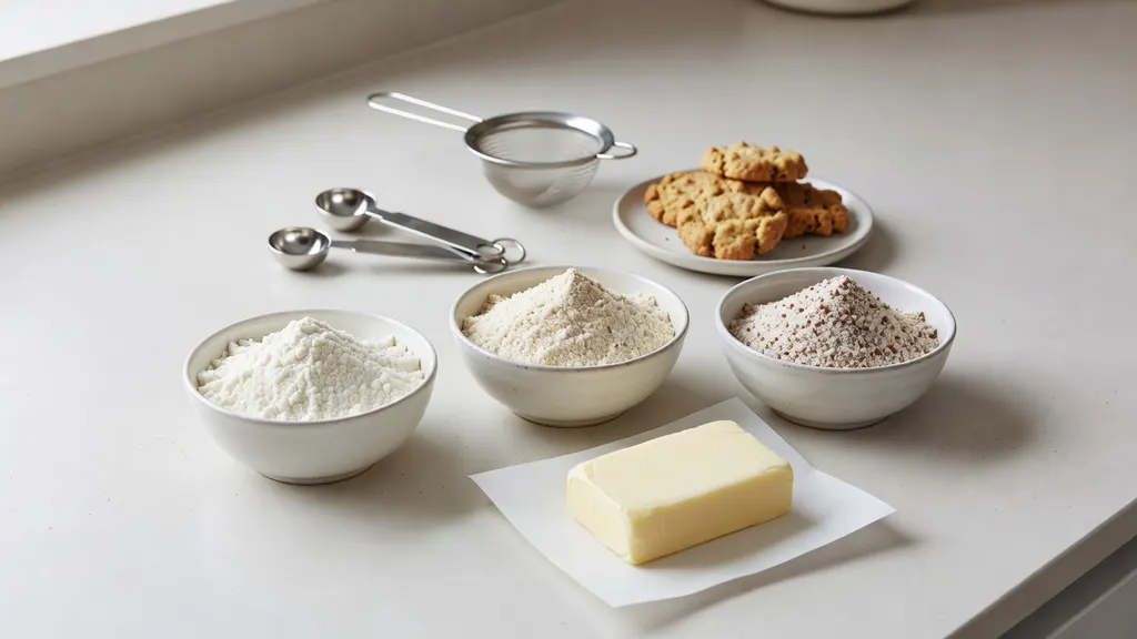 Kruche Ciasteczka Bez Laktozy i Bez Glutenu