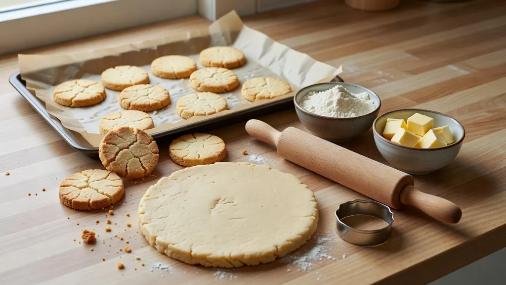 Kruche Ciasteczka Bez Laktozy i Bez Glutenu