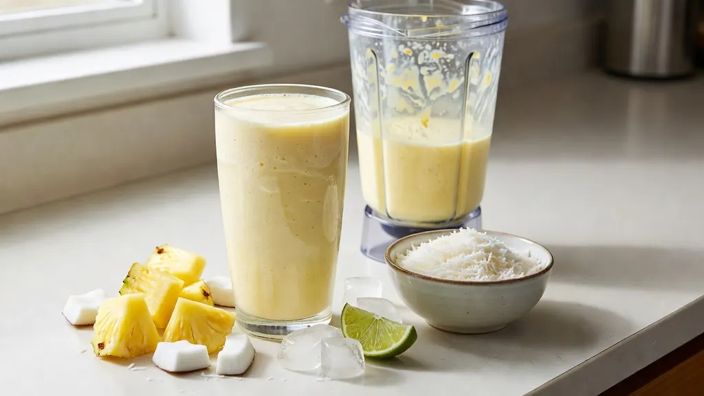 Pina Colada Przepis Na Zdrowe Smoothie