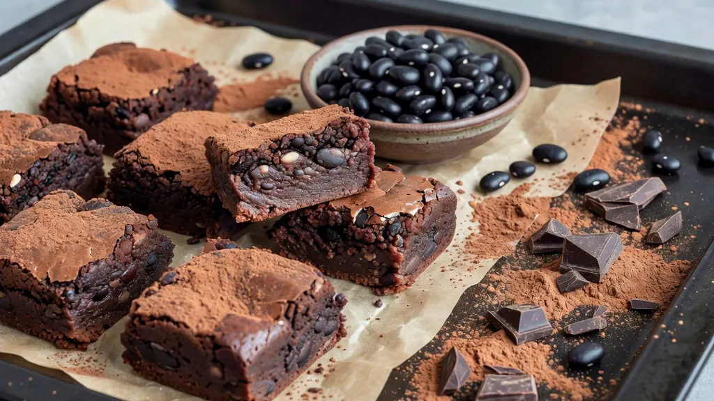 Przepis Na Weganskie Brownie z Fasoli